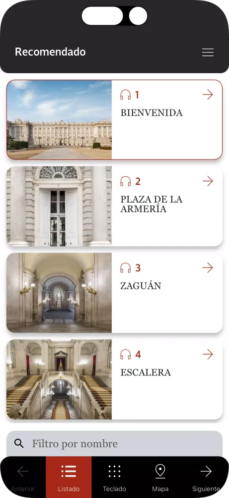 Ảnh chụp màn hình của Palacio