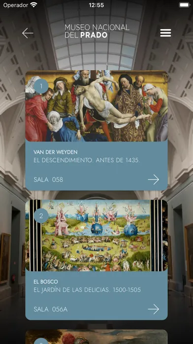 Capturas de tela do Paseo  Arte Imprescindible