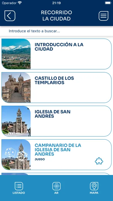 Zrzuty ekranu Ponferrada destino turístico