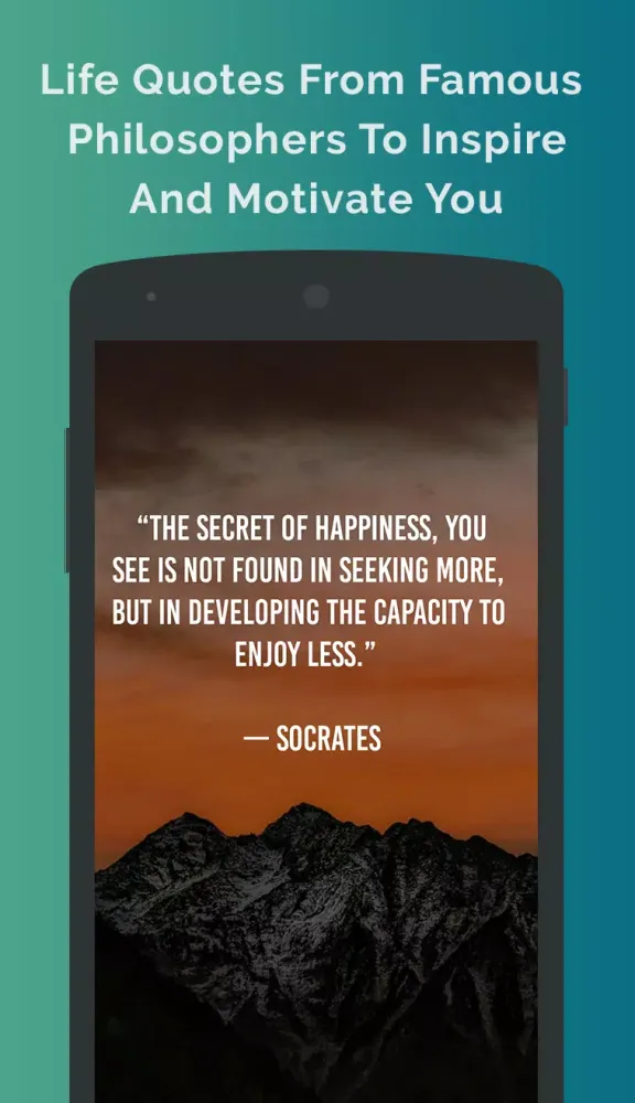 Tangkapan skrin Awesome Philosophy Quotes