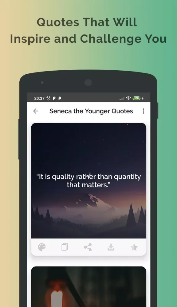 Tangkapan skrin Awesome Philosophy Quotes