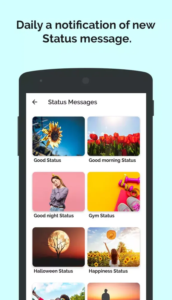 Ảnh chụp màn hình của All Status Messages & Quotes