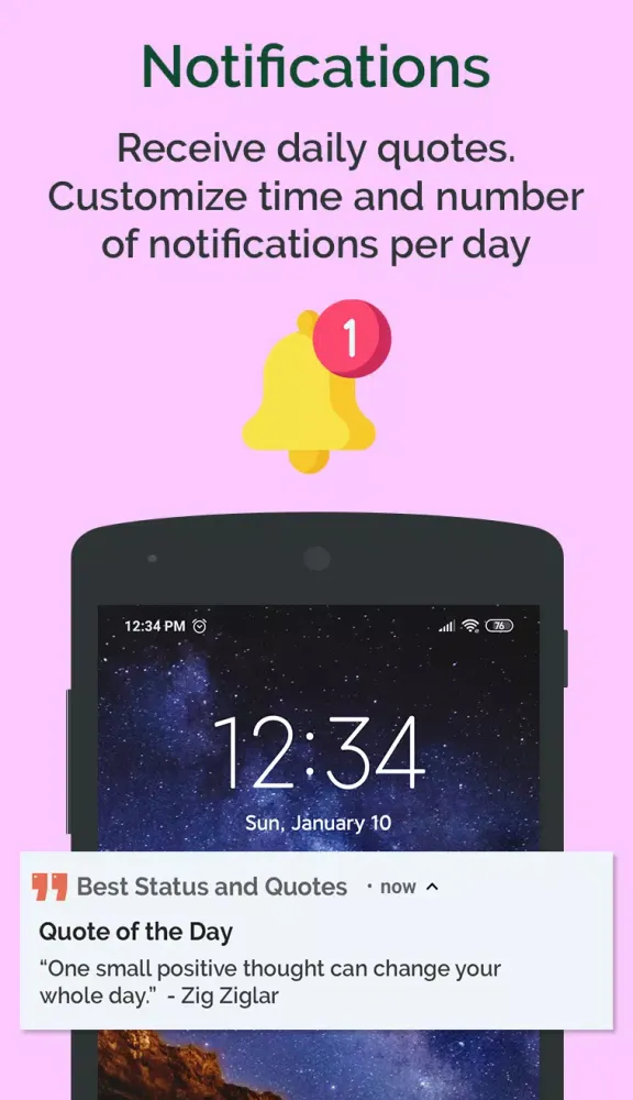 Ảnh chụp màn hình của All Status Messages & Quotes