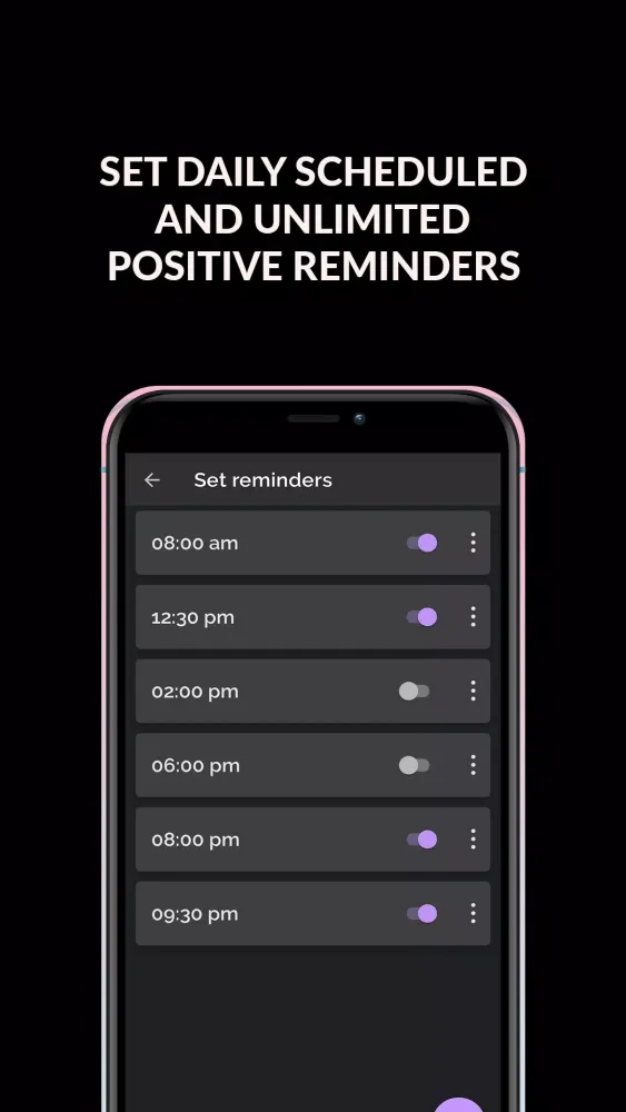 Capturas de pantalla de Powerful Motivational Quotes