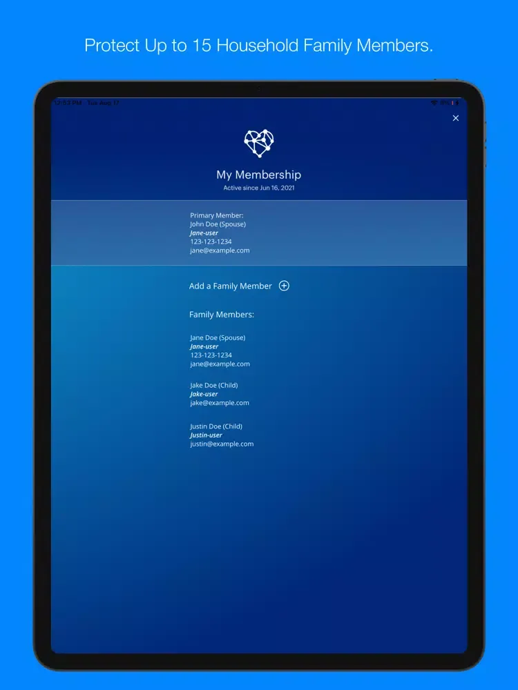 Capturas de pantalla de GVC Health Tech iPad 