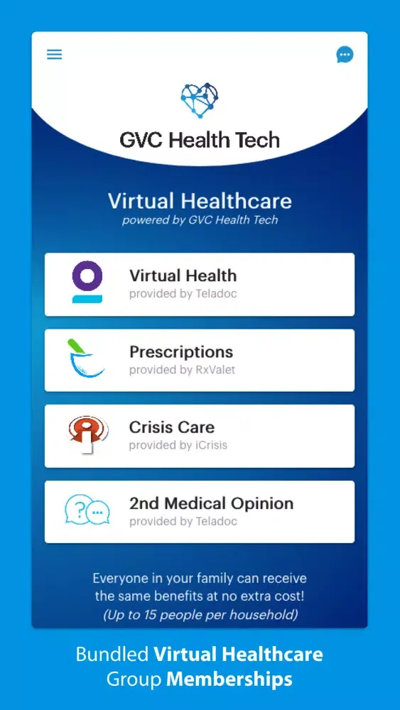 Capturas de pantalla de GVC Health Tech