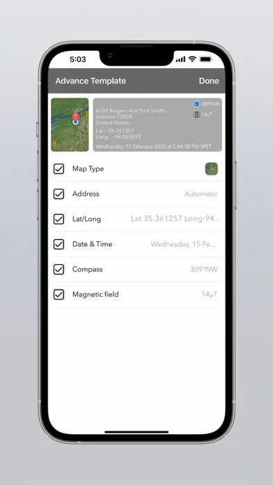 صور GPS Camera Snapshot
