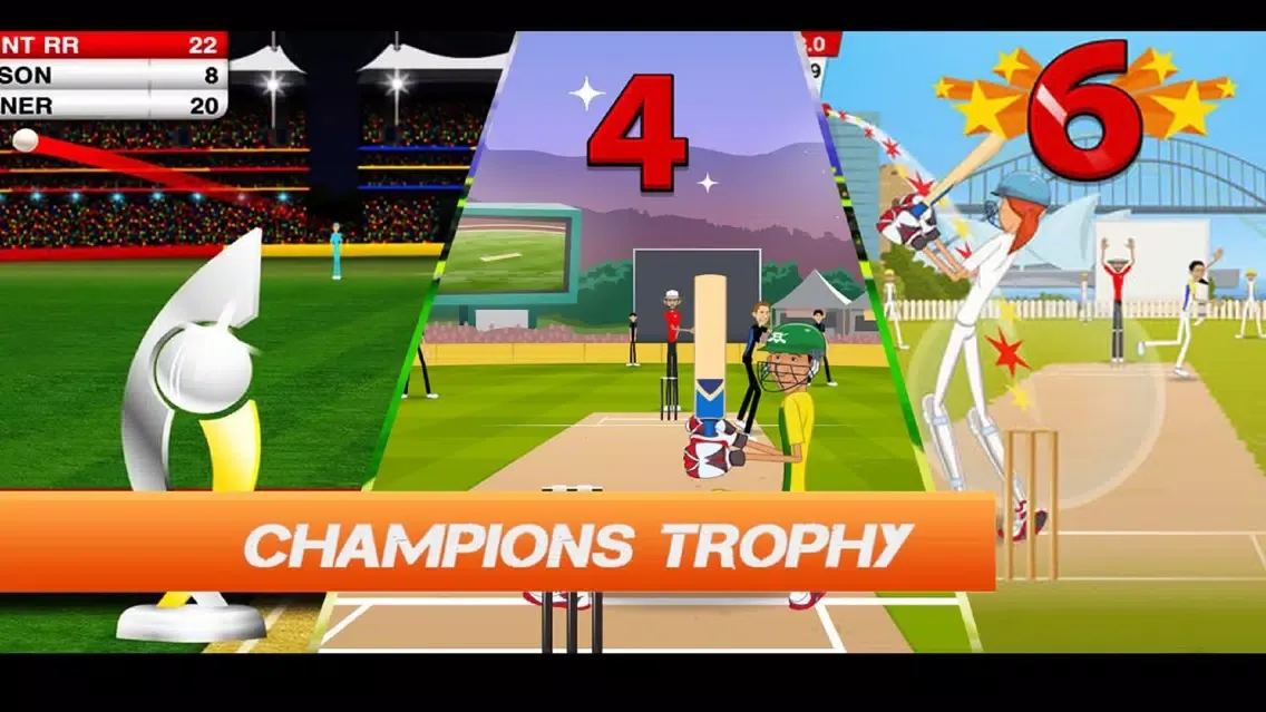 Captures d'écran de 2017 Cricket World Championship Game