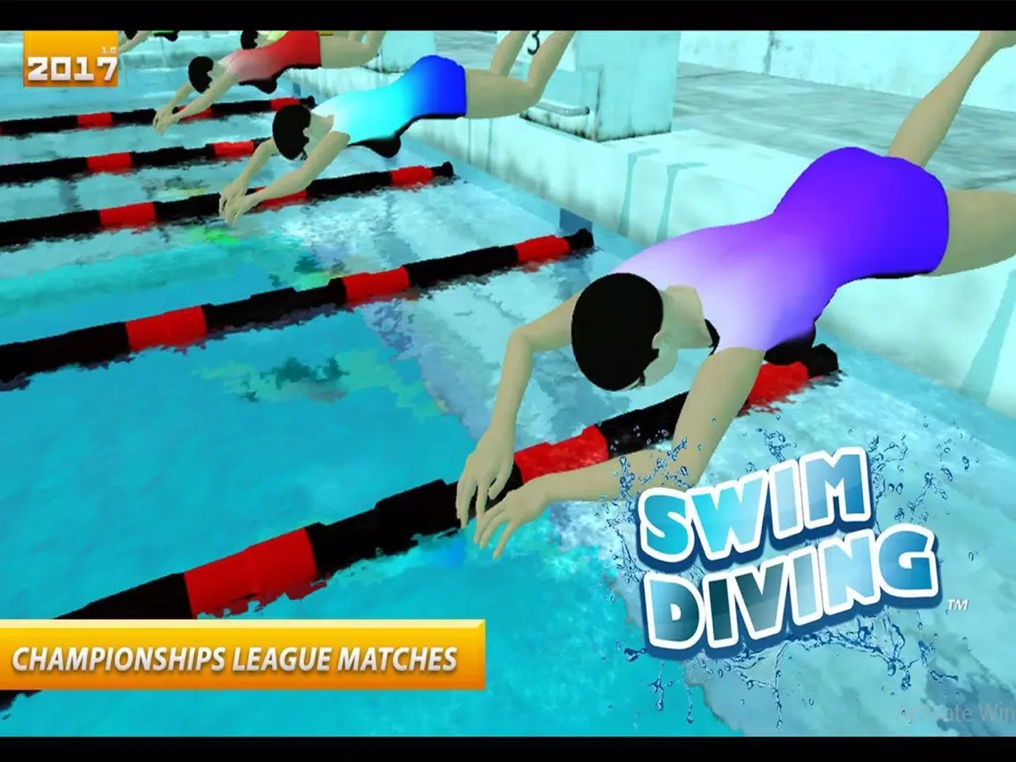 Capturas de pantalla de 2017 Gymnastics Swim Diving 3D iPad 
