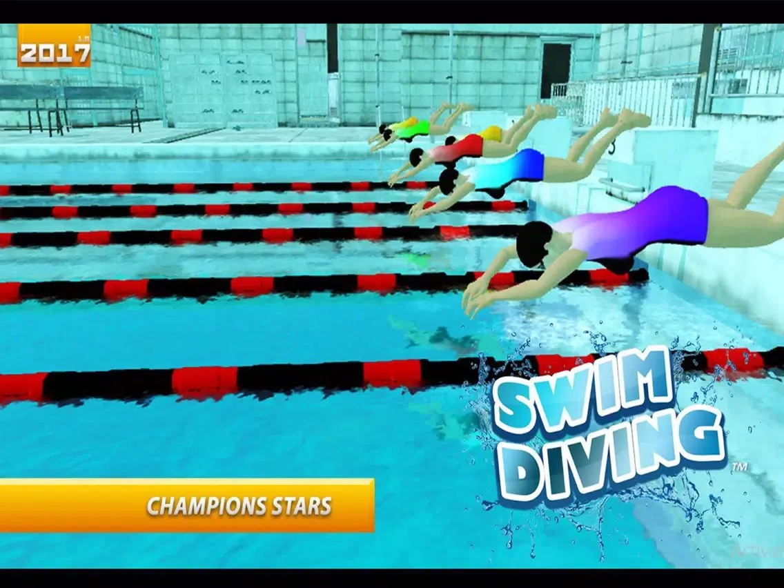 Capturas de pantalla de 2017 Gymnastics Swim Diving 3D iPad 
