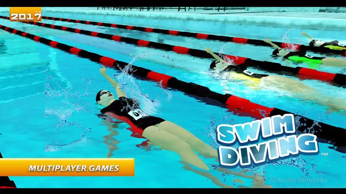 Capturas de pantalla de 2017 Gymnastics Swim Diving 3D