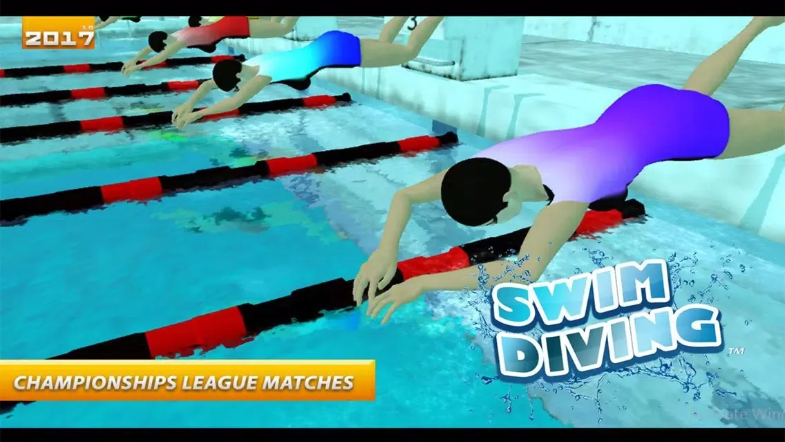 Capturas de pantalla de 2017 Gymnastics Swim Diving 3D