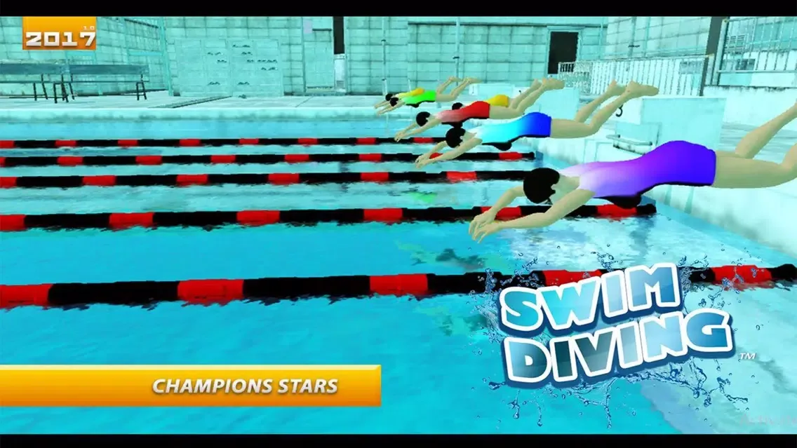 Capturas de pantalla de 2017 Gymnastics Swim Diving 3D