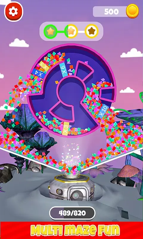 Captures d'écran de Multi Maze ball 3d Puzzle Game