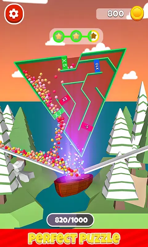 Captures d'écran de Multi Maze ball 3d Puzzle Game