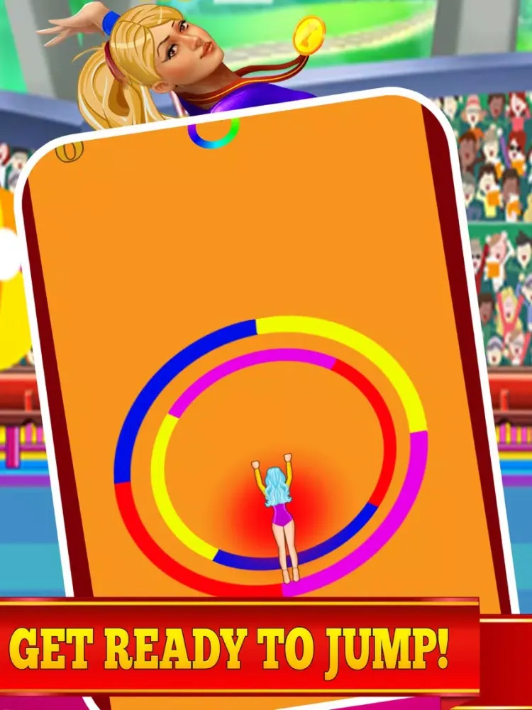 Capturas de tela do Real Gymnastics 2017 - Jump Game iPad 