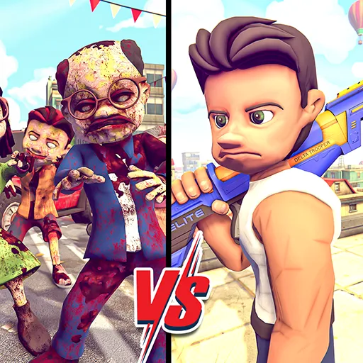 Zombie Gun Fighting War Games Screenshots