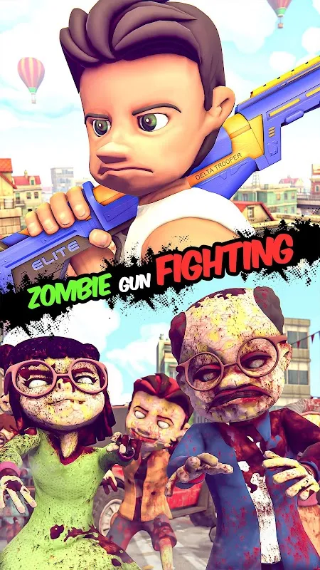 Zombie Gun Fighting War Games Screenshots