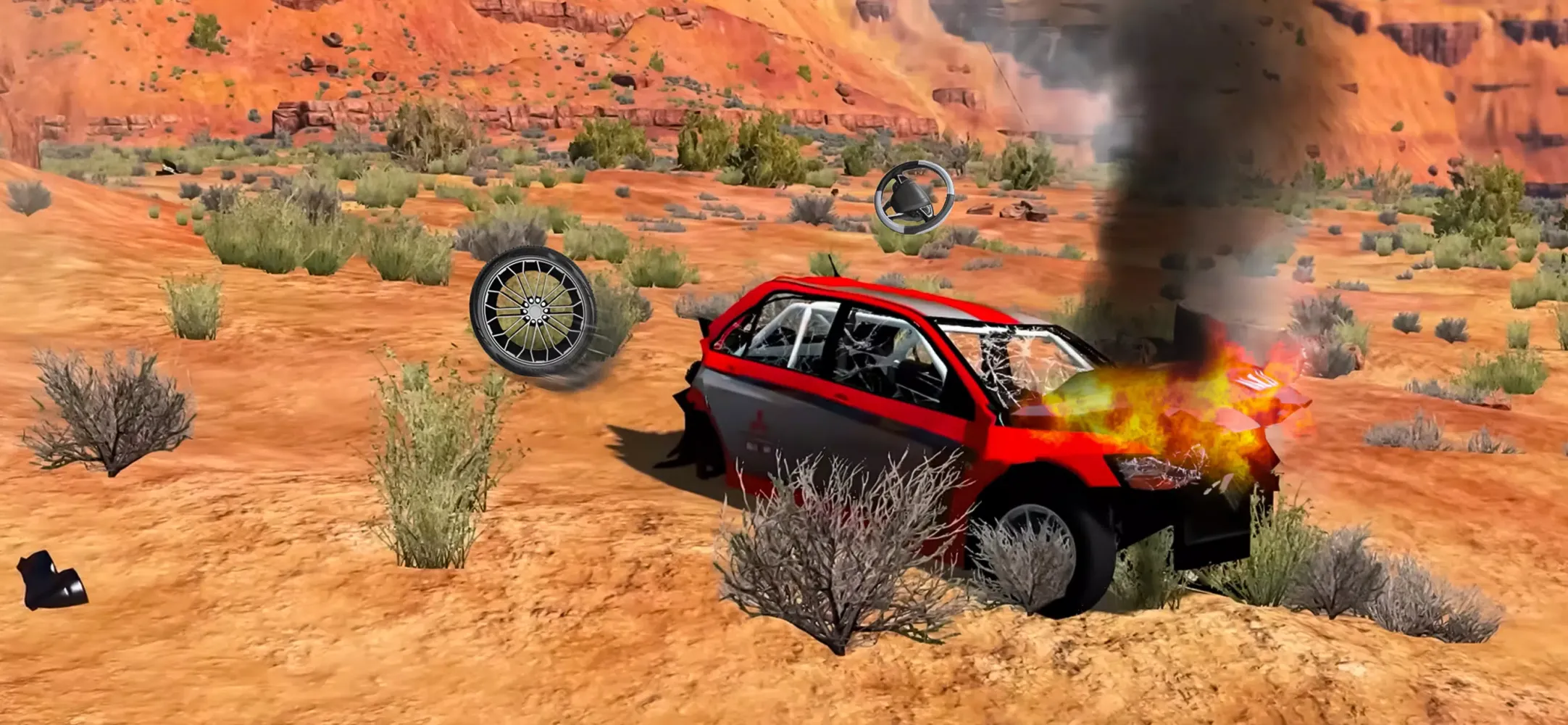 تصاویر Car Crash Games Accident Sim