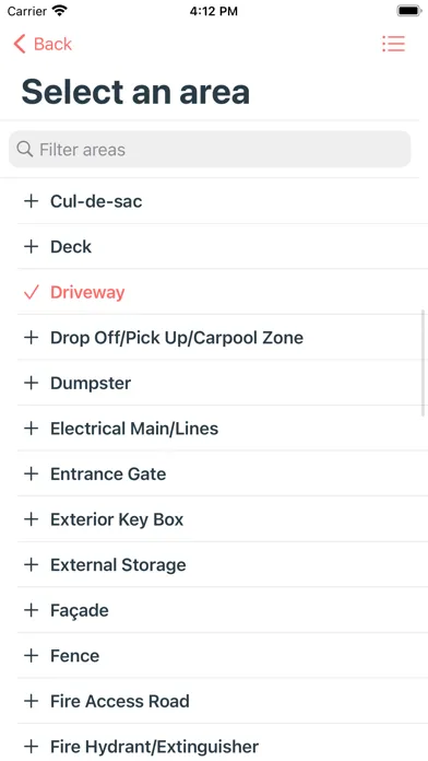 Captures d'écran de EasySet - Security Templates