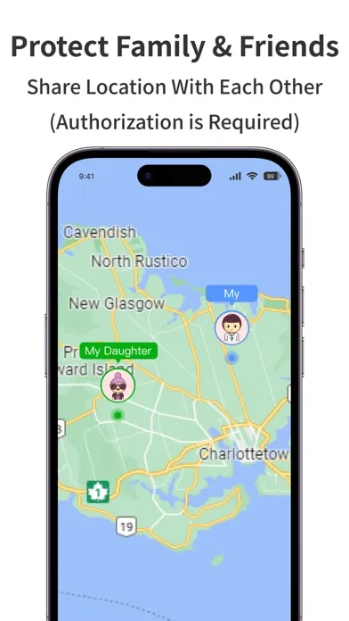 Capturas de tela do GoTracker - Find GPS&Location