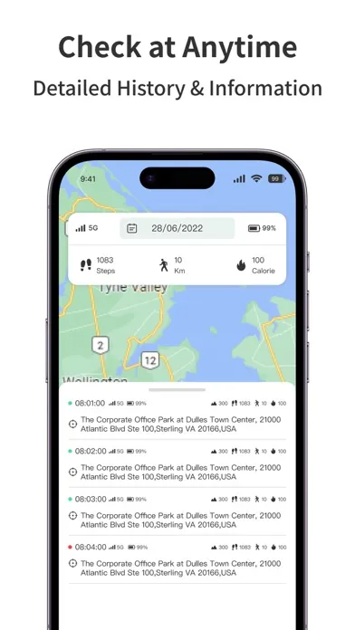 Capturas de tela do GoTracker - Find GPS&Location