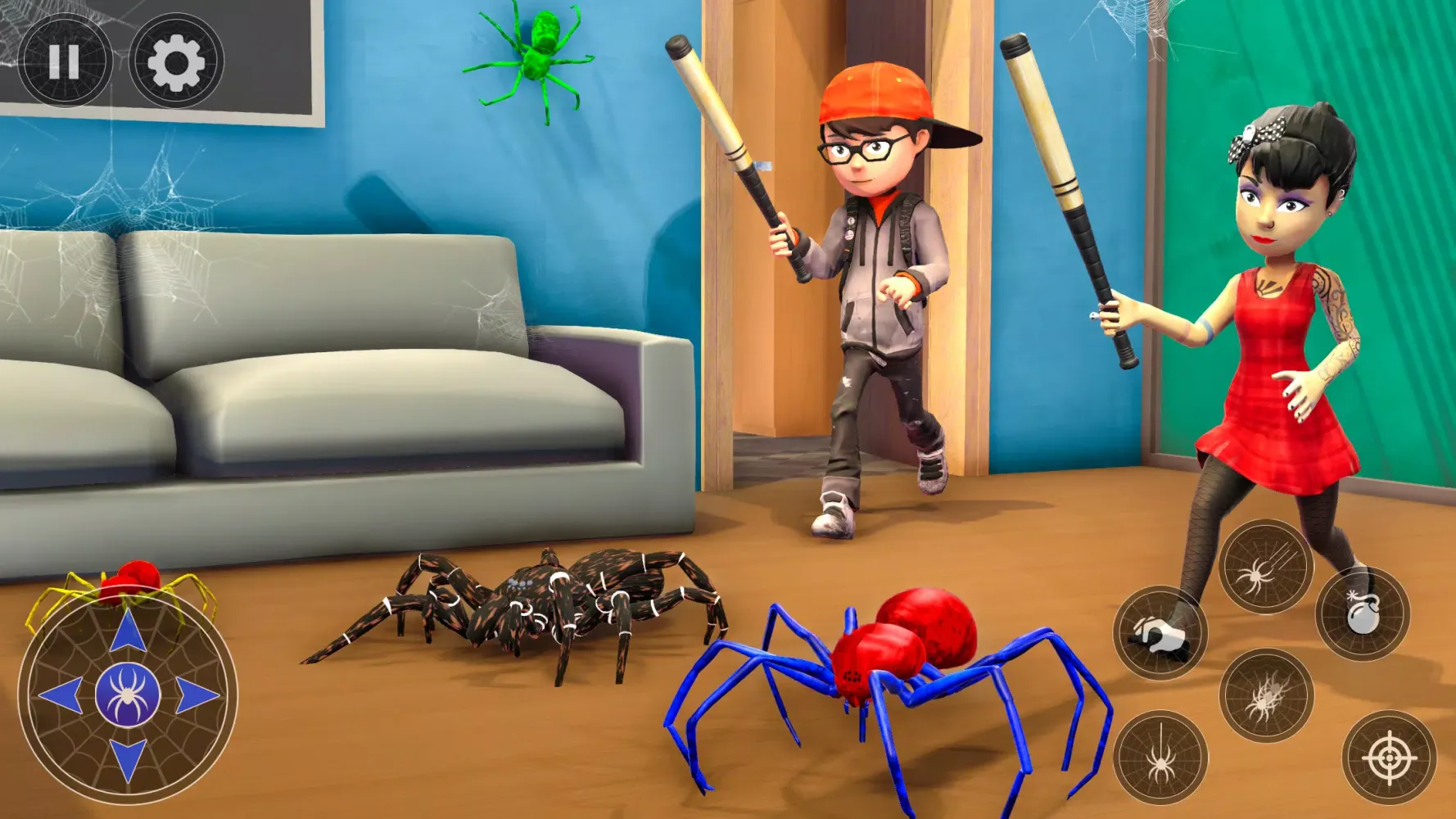 Kill it with Super Spider Fire Screenshots