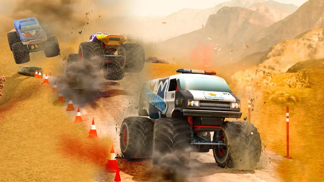 Capturas de pantalla de 4x4 Offroad Monster Truck