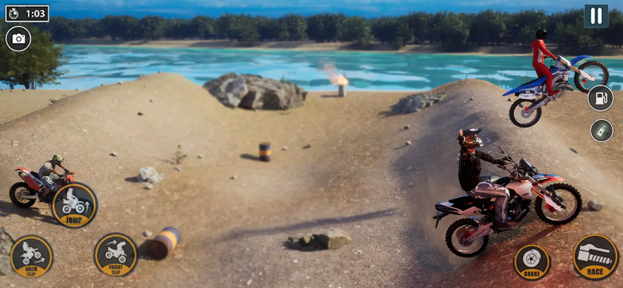 Motocross Dirt Bike Freestyle Screenshots