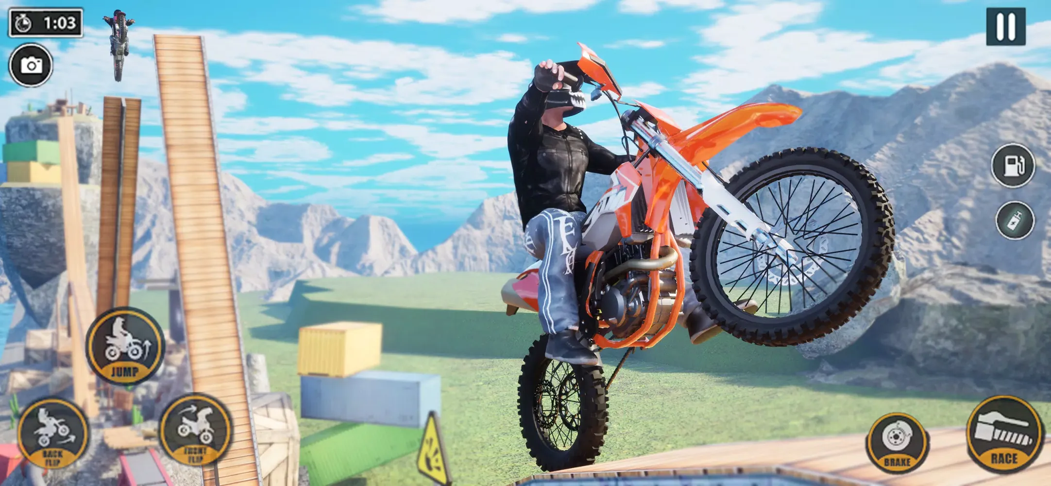 Motocross Dirt Bike Freestyle Screenshots