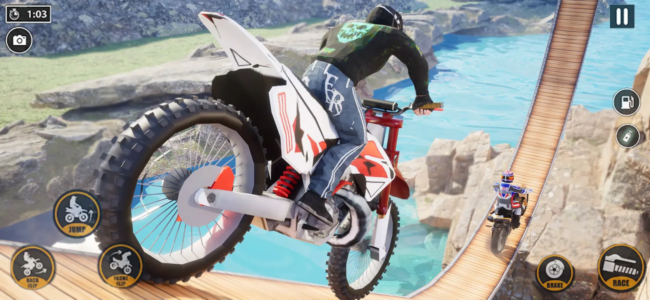 Motocross Dirt Bike Freestyle Screenshots