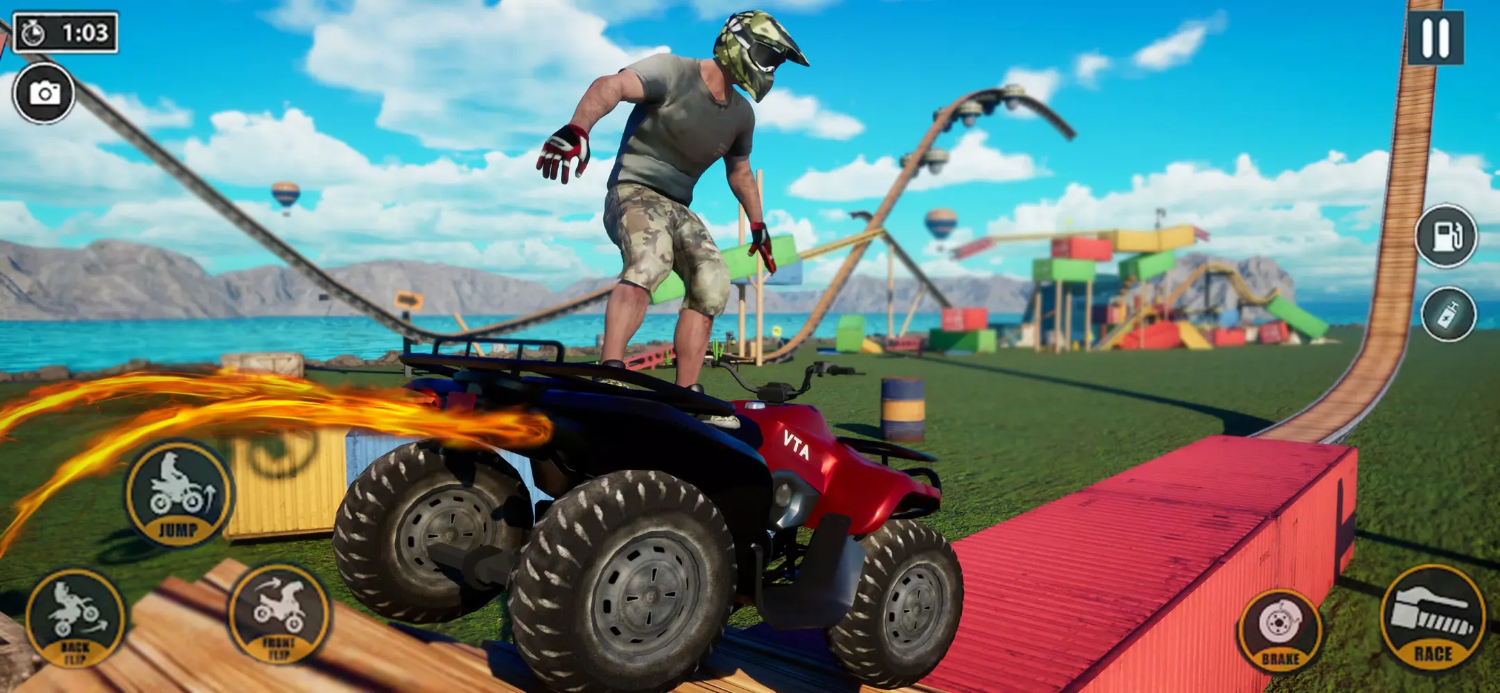 Motocross Dirt Bike Freestyle Screenshots