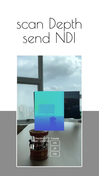 Zrzuty ekranu iDepth NDI