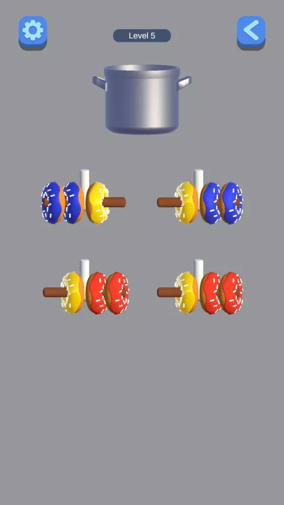 Donut Sort! 스크린샷
