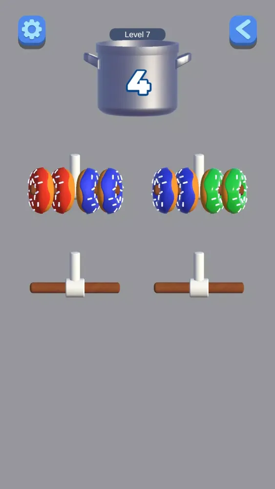 Donut Sort! 스크린샷
