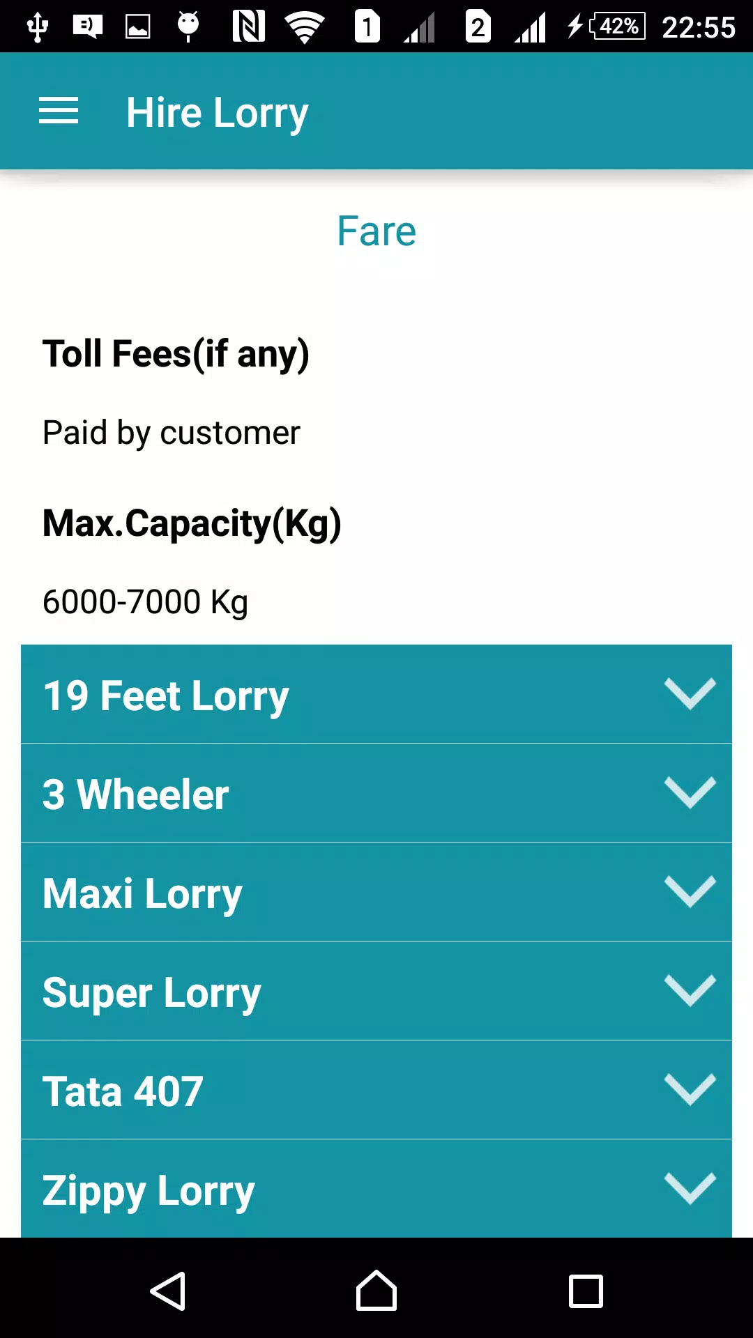 Hire Lorry Screenshots