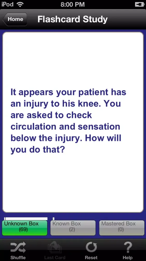 Zrzuty ekranu Barron’s EMT Exam Review Practice Questions and Flash Cards