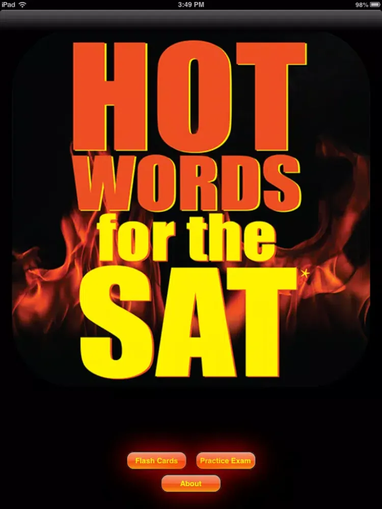 Barron's Hot Words for the SAT Flash Cards and Practice Exam iPad  স্ক্রিনশট