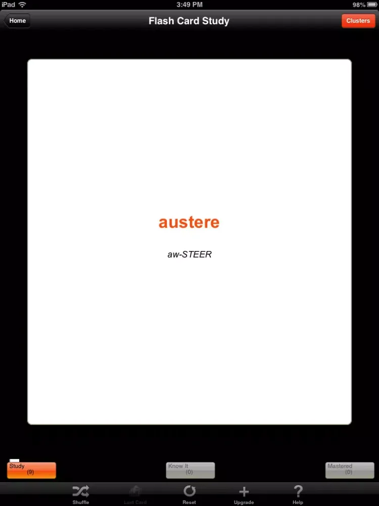 Barron's Hot Words for the SAT Flash Cards and Practice Exam iPad  স্ক্রিনশট