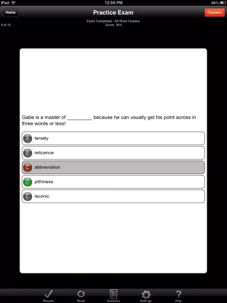 Barron's Hot Words for the SAT Flash Cards and Practice Exam iPad  স্ক্রিনশট