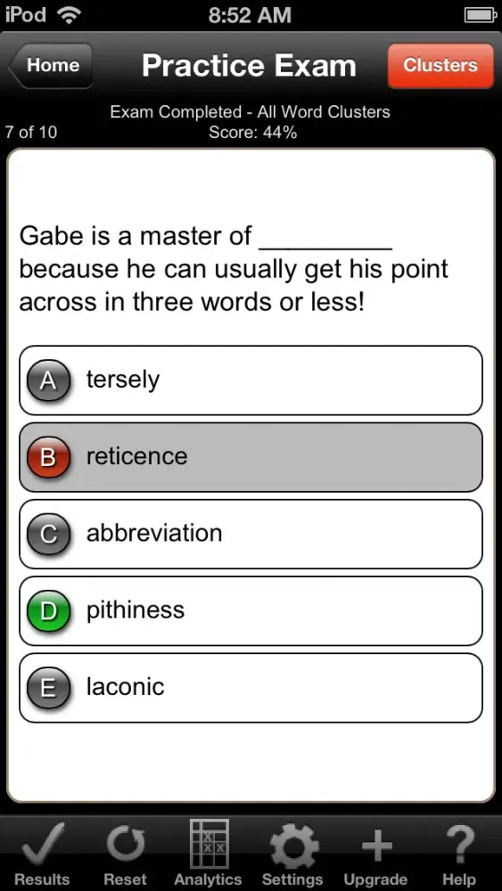 Barron's Hot Words for the SAT Flash Cards and Practice Exam স্ক্রিনশট
