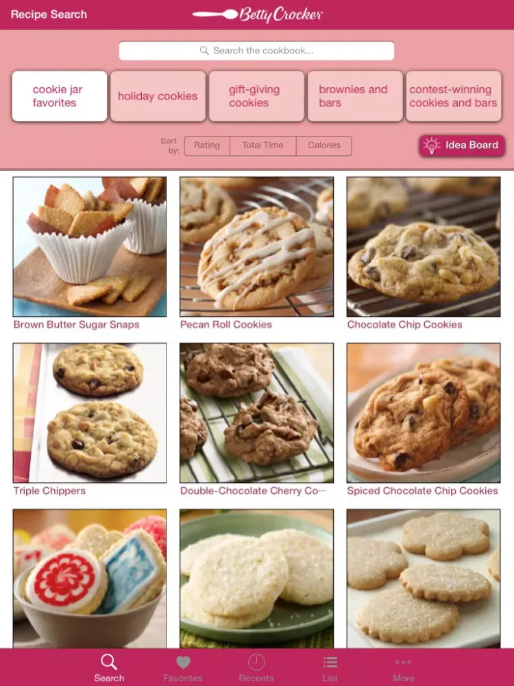 Cookie Recipes: Betty Crocker The Big Book of Series iPad  Screenshots