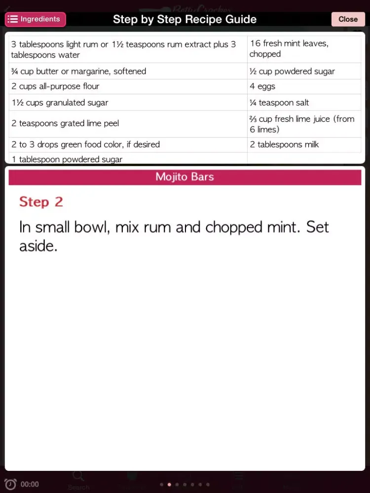 Cookie Recipes: Betty Crocker The Big Book of Series iPad  Screenshots