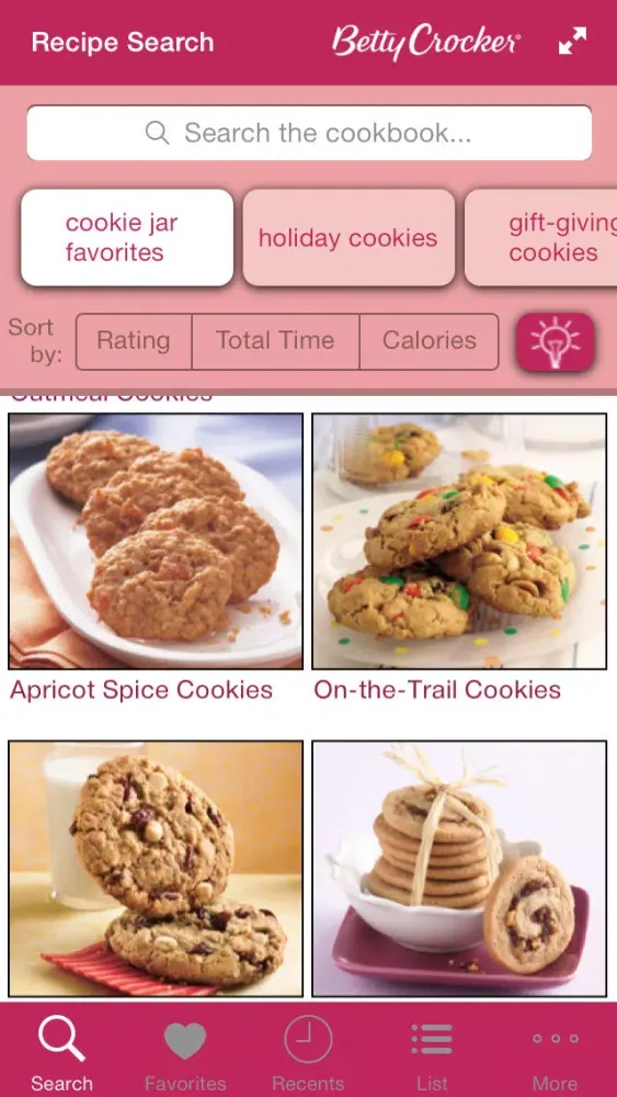 Cookie Recipes: Betty Crocker The Big Book of Series Screenshots