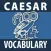 Caesar: Selections from his Commentarii De Bello Gallico Vocabulary Flashcards