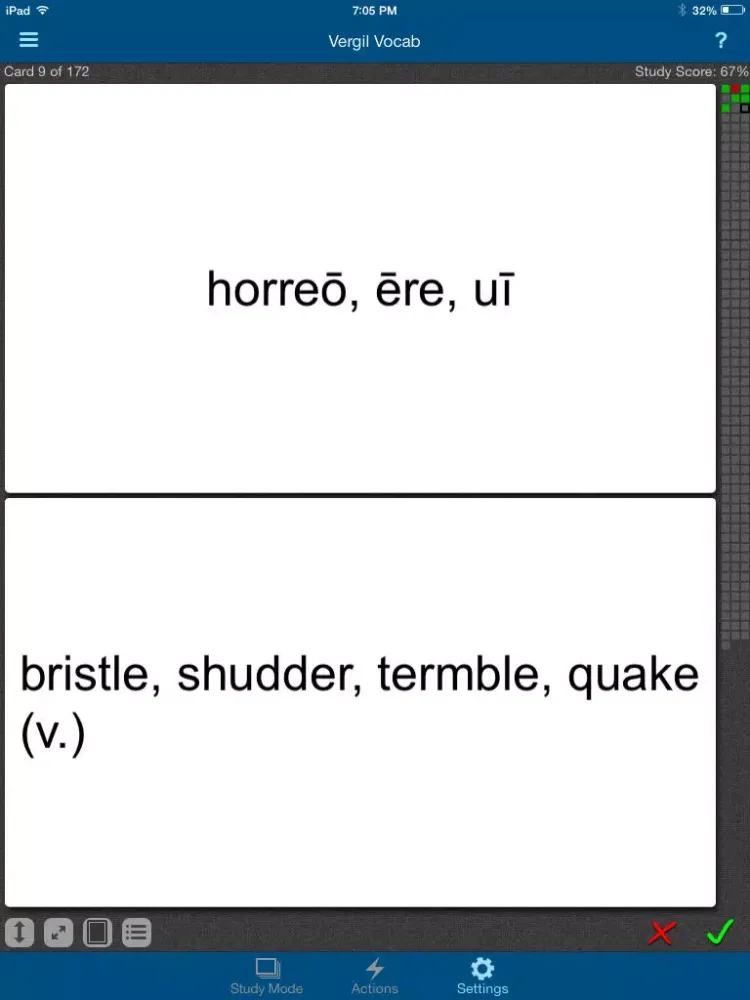 تصاویر Vergil’s AENEID: Selected Readings from Books 1, 2, 4, and 6 Vocabulary App iPad 