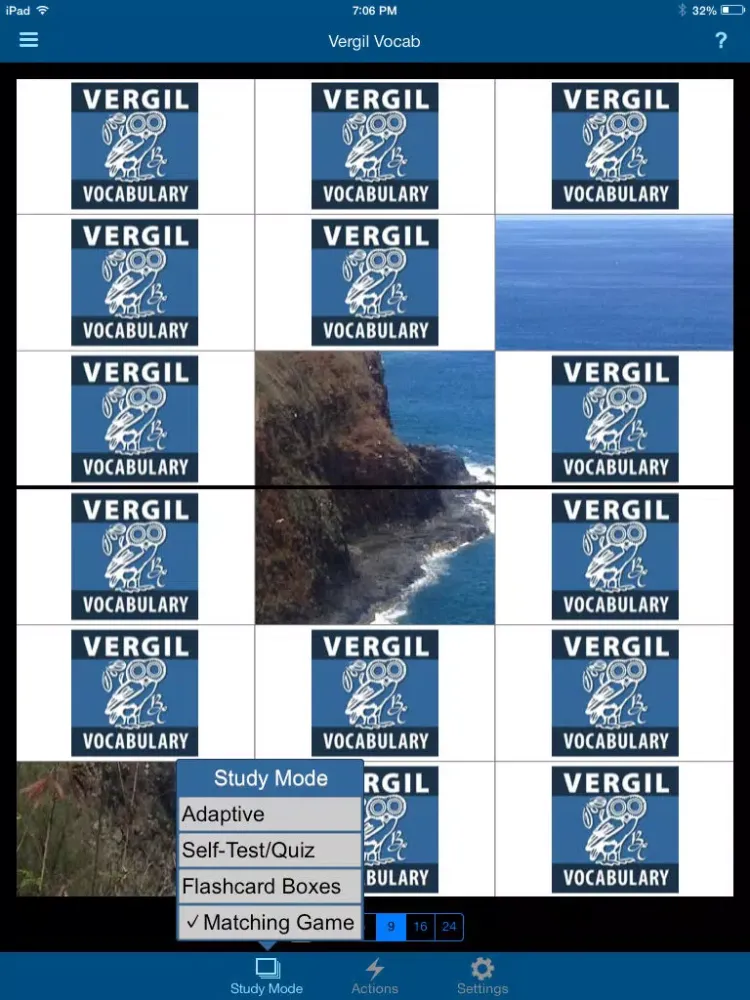 تصاویر Vergil’s AENEID: Selected Readings from Books 1, 2, 4, and 6 Vocabulary App iPad 