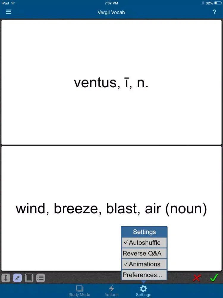 تصاویر Vergil’s AENEID: Selected Readings from Books 1, 2, 4, and 6 Vocabulary App iPad 