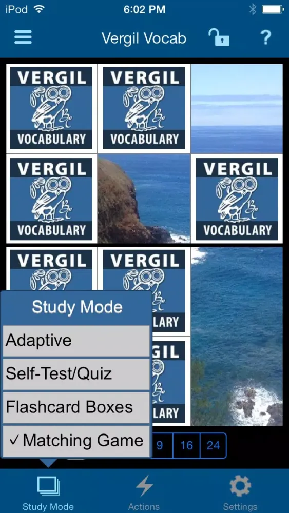 تصاویر Vergil’s AENEID: Selected Readings from Books 1, 2, 4, and 6 Vocabulary App