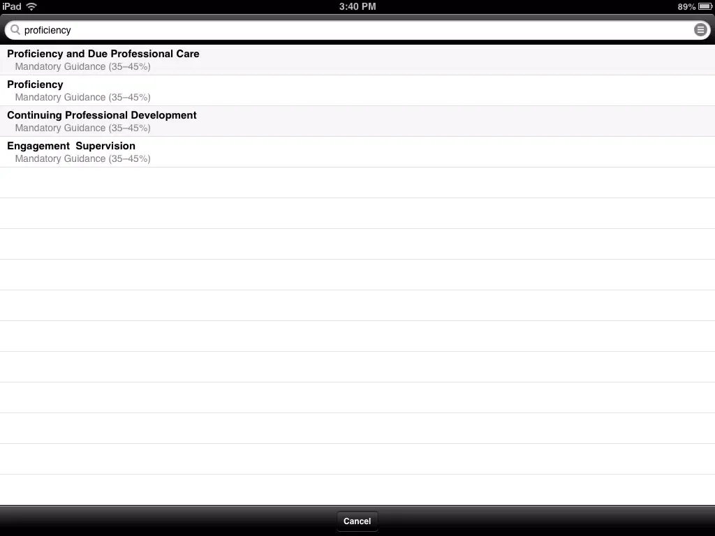 Скриншоты CIA Exam Notes - Wiley Certified Internal Auditor Exam Review Focus Notes 3-Part iPad 